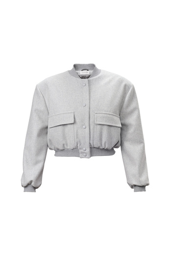 BOMBER JACKET GREY