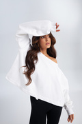 BLUZA RIZO OVERSIZE ECRU