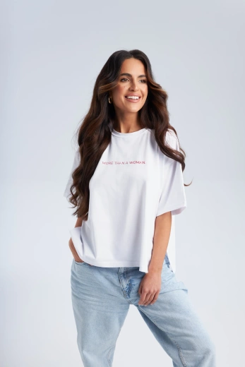 T-SHIRT „MORE THAN A WOMAN”