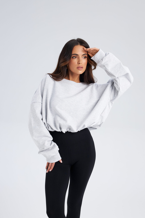 BLUZA RIZO OVERSIZE MELANŻ