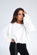 BLUZA RIZO OVERSIZE ECRU