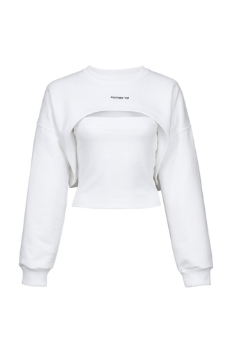 BLUZA DRESOWA SHORTIE ECRU